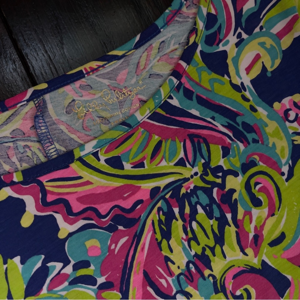 NWOT Lilly Pulitzer Kenzie Resort Dress in Travelers Palm - Size Small - Picture 3 of 4